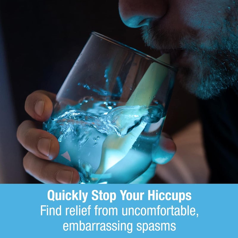 Tilcare Hiccup Straw by - Natural Remedy for Hiccups in Children and Adults - Food-Grade Anti-Hiccup Device for at Home and Travel - Image 2